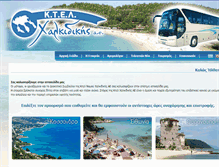 Tablet Screenshot of ktel-chalkidikis.gr